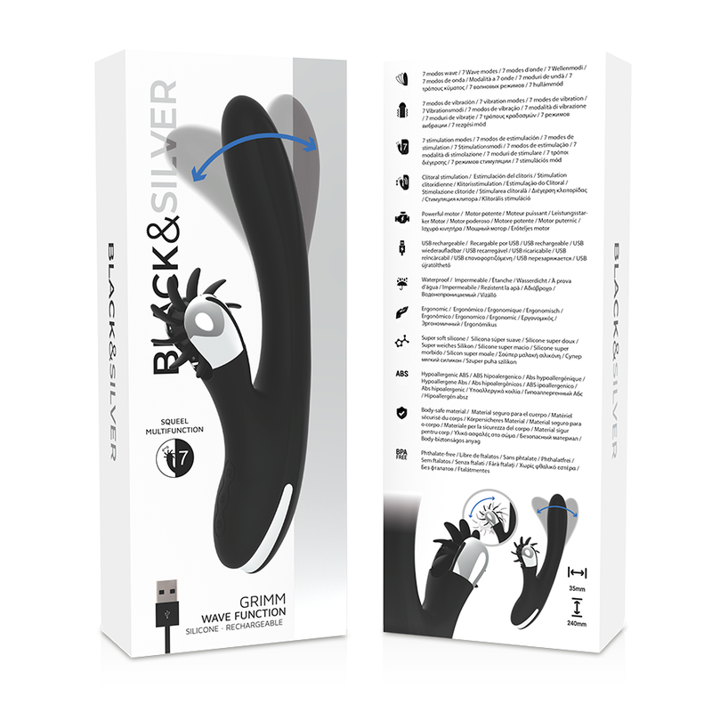 BLACK&SILVER BUNNY GRIMM WAVE FUNCTION